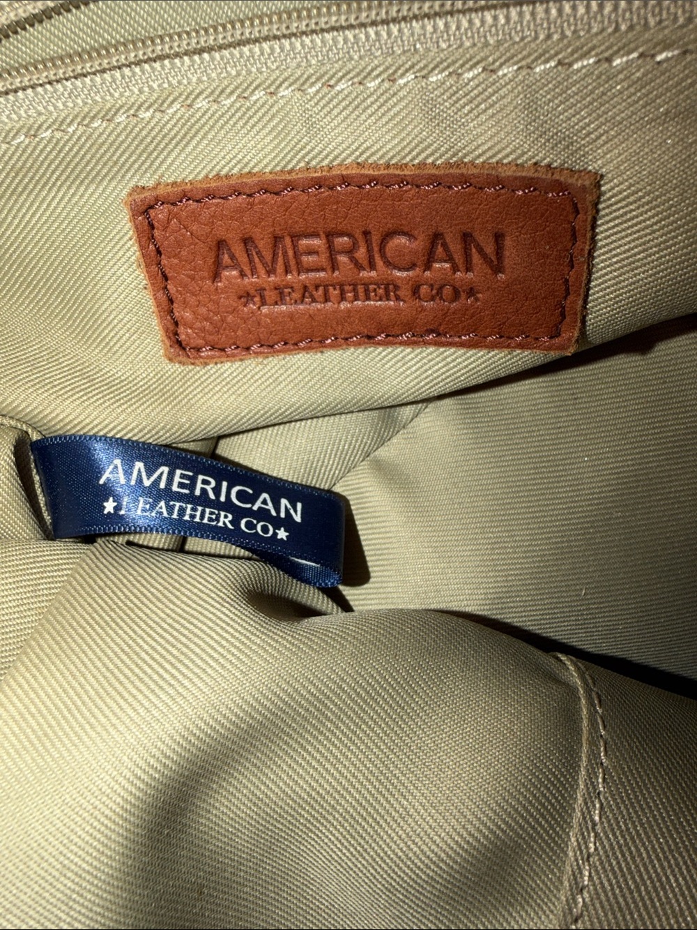 American Leather Co. Leather Tote Bag in Brown - Picture 13 of 15